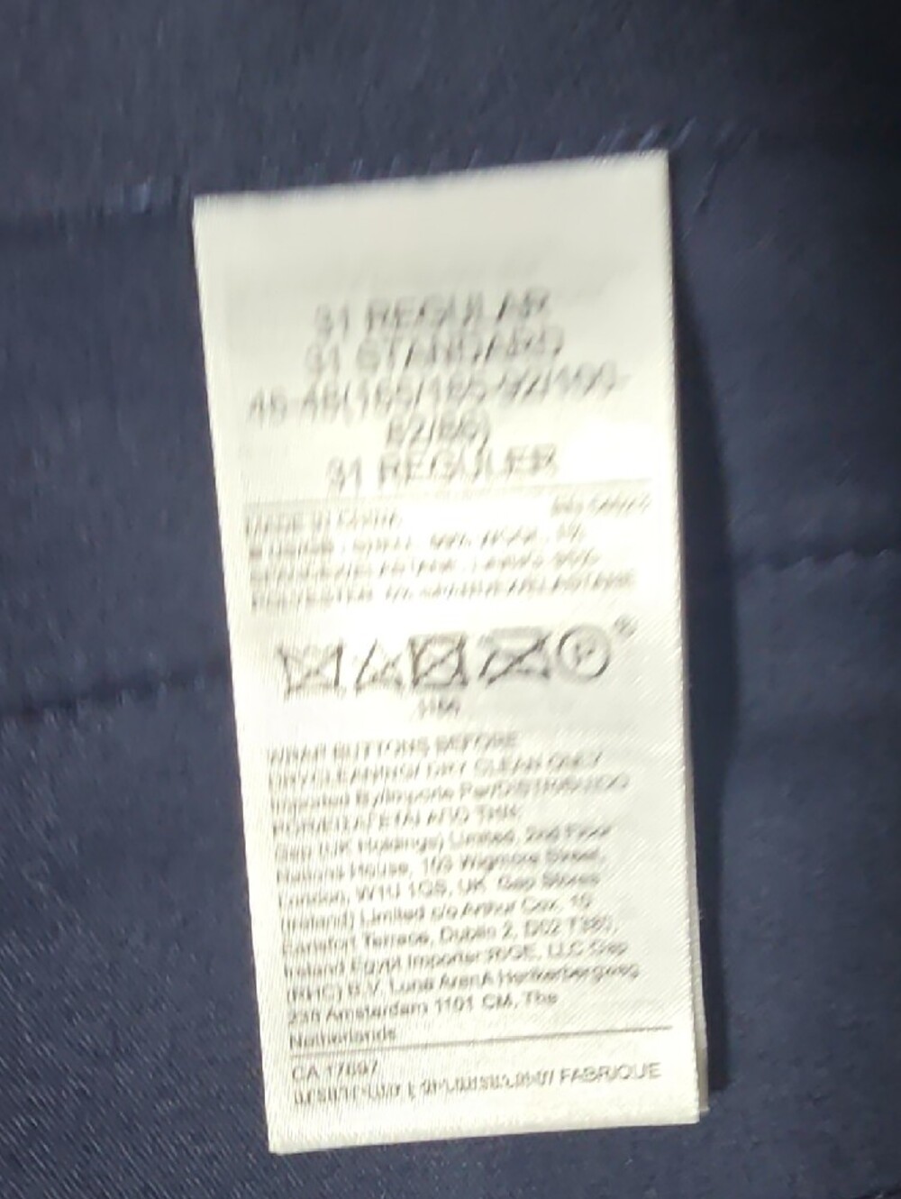 Banana Republic Tailored Slim Fit Pants - Picture 3 of 4